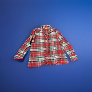 Lands’ End Plaid Pajamas Cotton Size Small
